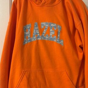 Hazel Orange cloud Hoodie